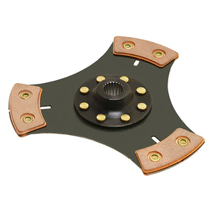 Racing 3 Button Puck Quick Lock Clutch Disc (Solid Hub)