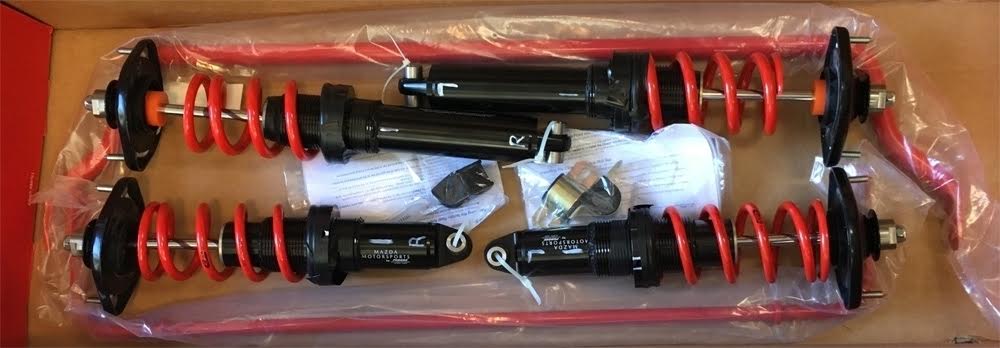 ESR Spec Miata Suspension Kit (1990-1993; Shocks, Springs, & Sway Bars ...