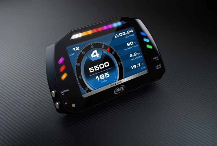 AiM Sports MXS 1.2 Compact Color TFT Dash And Data Logger