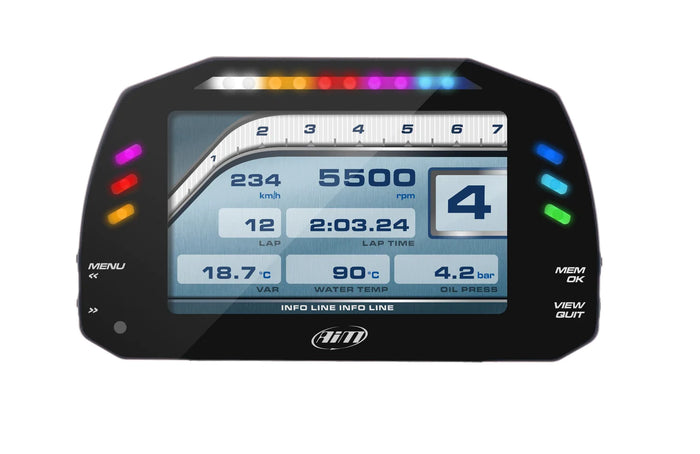 AiM Sports MXS 1.2 Strada Compact Color TFT Dash